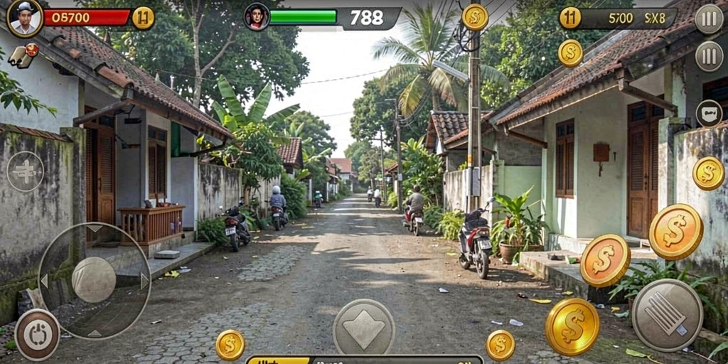 Fitur chat mempererat komunitas pemain.