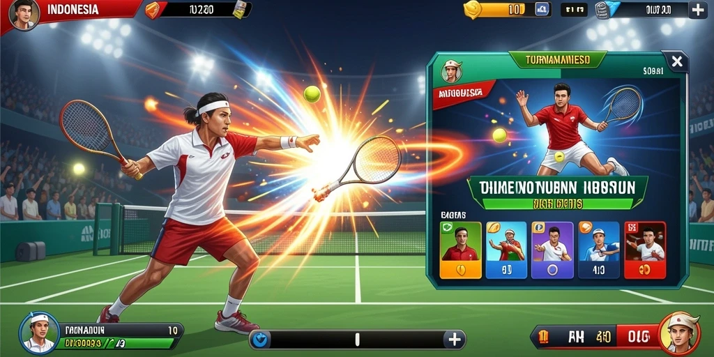 Screenshot menunjukkan tantangan level baru yang menarik.