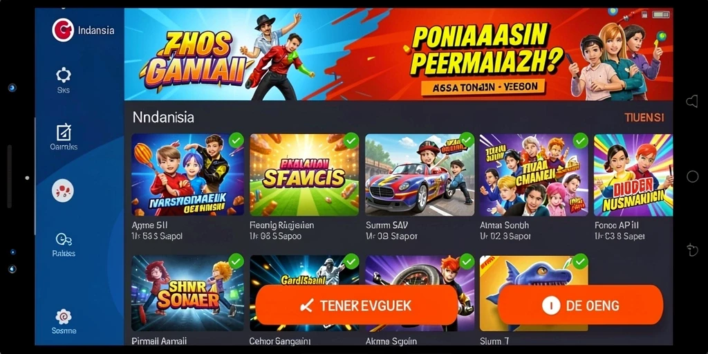 Grafis yang tajam dan efek suara realistis.