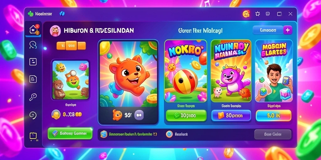Interaksi multiplayer yang seru dan kompetitif.