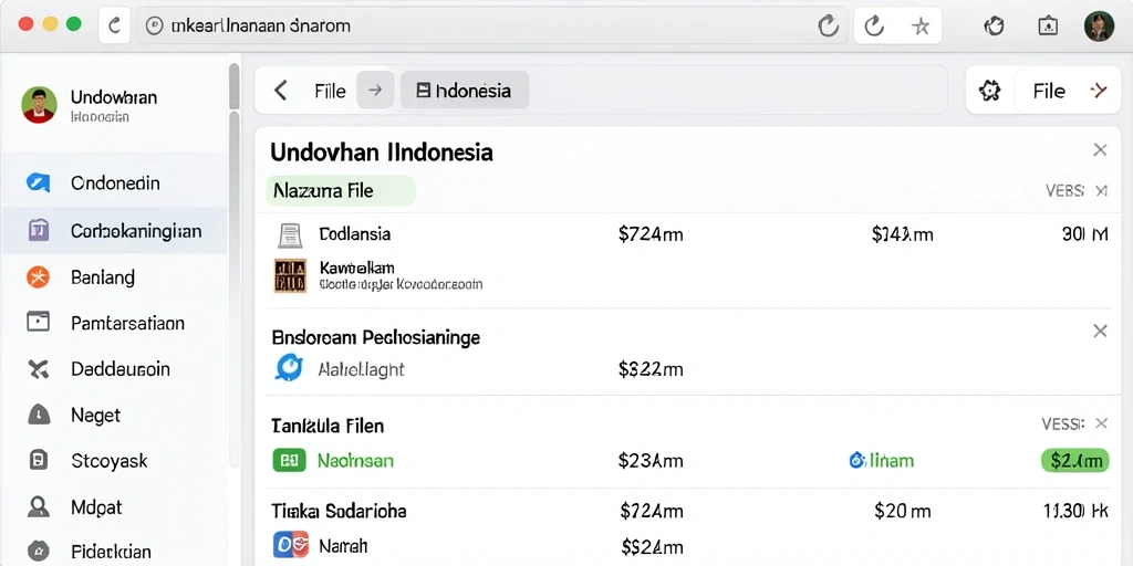 Antarmuka yang ramah pengguna dan mudah digunakan.
