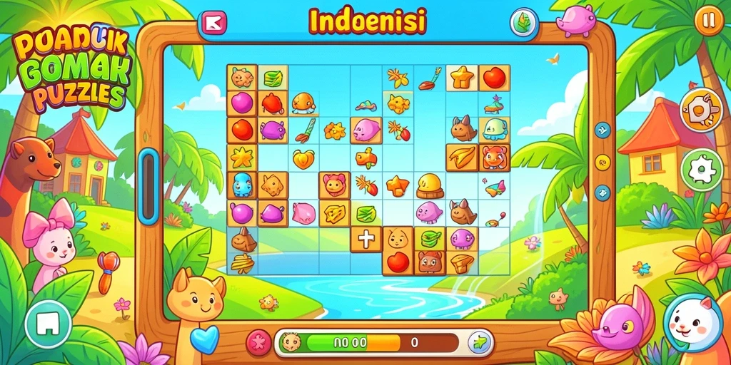 Simbol-simbol menarik yang menambah keseruan bermain.