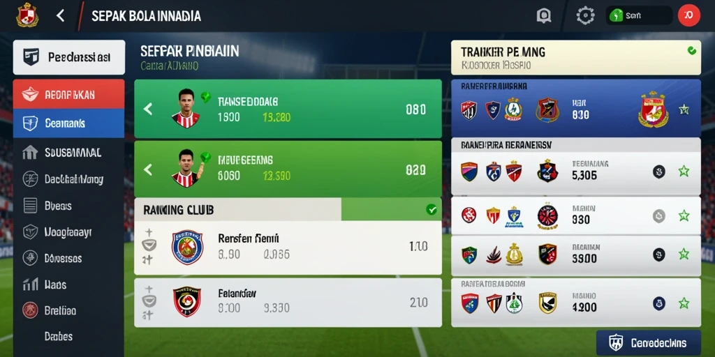 Fitur leaderboard untuk memantau peringkat pemain.