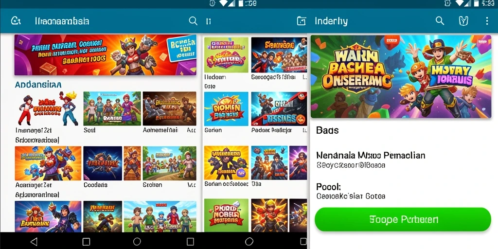 Fitur pilihan karakter yang beragam dan seru.
