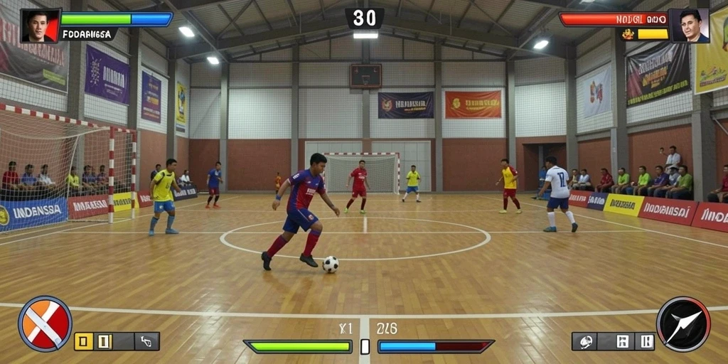 Ilustrasi aksi seru dalam game RP62RP.