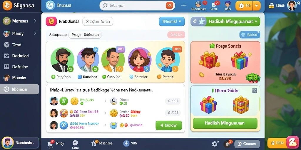 Sistem bonus yang memberikan peluang menang lebih besar.